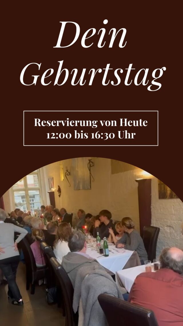 🎉 Feier deinen Geburtstag bei Da Luigi in Lübeck! 🎉

Genieße einen unvergesslichen Abend mit deinen Liebsten bei uns! Ob leckere Pizza, hausgemachte Pasta oder köstliche Desserts – wir sorgen für das perfekte Geburtstagsessen. 🥳🍕🍝

Reserviere jetzt und lass uns gemeinsam feiern! 🎂🍾
Da Luigi Lübeck – Dein Ort für unvergessliche Momente! 🥂